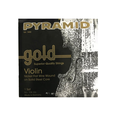 Encordadura Pyramid Gold P/violin 4/4, 108 100